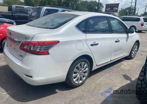 2013 Nissan Sentra z USA, uszkodzony, nr VIN 3N1AB7AP2DL651211